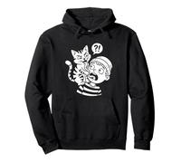 Cat Got Your Tongue Idiom Kids and Teachers Idioms Pullover Hoodie