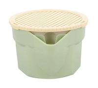 Cat Grass Planter,Cat Grass Planter 3.5 Inch Plastic Hydroponic Cat Grass Cup Box Easy to Grow Soil Free Reusable Wheatgrass Growing Kit Sprouter for Easy to Plant, No Seeds, Suitable for Indoor
