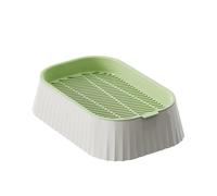 Cat Grass Planter, Compact Growing Set with Non-Slip Base Tray, Set for Indoor and Outdoor Use, Easy to Grow Cat Grass for Kittens and Cats, for the Workplace