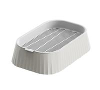 Cat Grass Pot - Cat Grass Growing Germination Tray - Healthy Wheatgrass Grower Soilless Double Layer Planting Box Container for Home Gardening, Kitten Pet Supplies