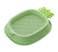 Cat Grass Pot, Cat Grass Planter for Indoor Cats, Germination Trays for Sprouts, Seedling and Sprout Bowls in Pineapple Design, Wheat Grape Stopper, Soil- , Nursery Cat Plant for Indoor Cats