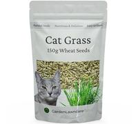 Cat Grass Seeds UK for Sowing - Grow Fresh Grass Indoor or Outdoors - Fast Growing - (Wheat, 150g)