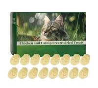 Cat Grass Teething Stick - Chew Sticks for Cats | 16pieces Cat Grass Sticks | 80g Edible Pet Supplies Kitten Chew Toys Individually Packaged for Digestion Oral Daily Use (21x14.5x13cm)