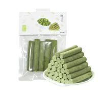 Cat Grass Teething Stick, Indoor Teething Greenery Sticks, Natural Freeze Dried Chew Stick, Edible Adorable Toys, Ideal for Teeth Cleaning, Kittens, and Cats, 6.3x7.87 inches