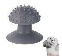 Cat Groomer Brush - Soft Self Massage Comb, Corner Wall Scratcher, furs Smoothing Tool | Interactive Pet Care Accessory For Kittens Cats Persians Ragdolls Siamese Mainecoons Puppies Grooming Rooms