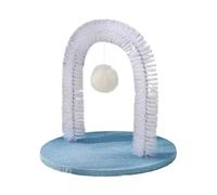Cat Groomer | Cat Arch Groomer Scratching Massager Board,Grooming Rubbing Post Scratching Pad Massage Brush Hair Remover Pet Toys for Head Back Kitten