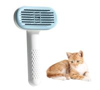 Cat Grooming Brush - Abs Slicker Pet Hair, Self Cleaning Undercoat, tangleds furs detanglers, Mats Tool, Massage Accessory | Dogs Cats Supplies, Hair Shedding Control, Coat Maintenance