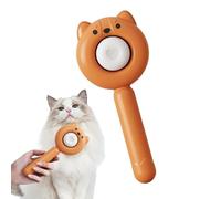 Cat Grooming Brush - Cat Detangling Brush with Unique 140 Degree Needle Design | Cat Grooming Brush, Skin-Friendly Metal Pins By Simply Pressing And Saves Time And Energy On The Fe