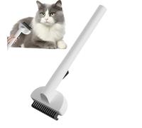 Cat Grooming Brush | Self Cleaning Slicker Brushes with Smooth Handle | Dog Brushes for Groomingg | Pet Grooming Tool with Cleaning Button for Cat Dog Shedding Tools Massage Clean Brush