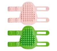 Cat Grooming Brush, Self Shaver for Cats | Silicone Hair Care Brush - Cat Brush, Massage Comb Scraper, Pet Brush, Self-Mass Tool