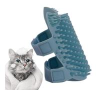 Cat Grooming Brush - Silicone 12.99 x 5.04 x 0.55 inch 50g | Wall Corner Scratcher Comb, Pet Facial Massager | Furniture Protection Cage Apartment, Legs
