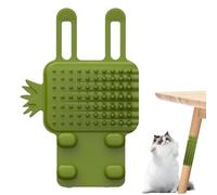 Cat Grooming Brush, Silicone Cat Hair Brush - Soft Adjustable Corner Massage Combs for Pets, Portable Itch Relief Massage Brush, El