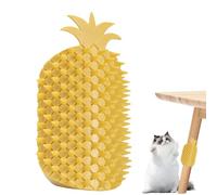 Cat Grooming Brush, Soft Pineapple Pet Massagers - Comb for Indoor Cats Kittens, Interactive Toy, Corner Massage Fighter Supplies