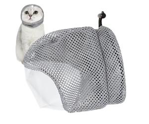 Cat Grooming Cap | Breathable Anti Bite Museum | Adjustable Lid for Kittens for Veterinary Visits for Cutting the Bath Nail| Polyester-Wicking, Moisture-Wicking, Wearable