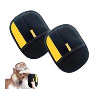 Cat Grooming Glove, Pet Hair Removal Glove, 2 Pcs 6.29 * 9.44INCH Pet Grooming Kit for Cleaning Pet Hair On Carpets, Sofas, Beds, Blankets