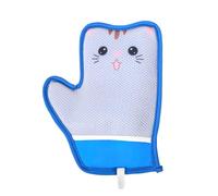 Cat Grooming Gloves - Soft Static Static Pet Hair Removal Gloves | Two-Way Deshedding Massage | Wash Gloves for Losing Bath Cleaning