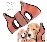 Cat Grooming Hammock - Pet Hammock Restraint Bag, Dog Grooming Scarf | Nail Clippers Bag for Grooming Harness, Cat Holder with 2 Hooks, S, Se référer à la description