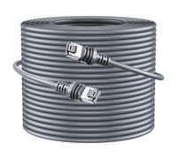 cat gruciso Starlink Gen 3 Cable 100M, Waterproof Starlink Cable Extension for Starlink Standard Actuated Gen 3 / Satellite V3, Replacement Starlink Ethernet Cable Gen 3