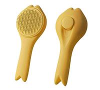 Cat Hair Brush - Goldfish-shaped grooming tool effectively removes loose undercoat, mats, and tangled hair while providing pet massage