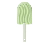 Cat Hair Brush - Pet Household Grooming Tool with Soft Flexible Silicone Comb, Curved Shape for Delicate Massage | Brush for Feeding Moving with the Dog