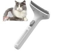 Cat Hair Brush | Reusable Undercoat Brush and Remover Comb | Slicker Brush for Dogs Hair Remover | for Thick and Short and Long Knotted Hair for Kittens Cuccio