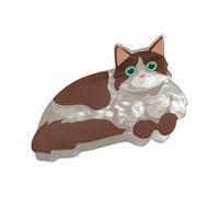 Cat Hair Clip - 2.76 Inch | Acrylic Material - Cute Playful Cat Claw Accessory Durable Strong Fashion Styling Tool Gift Women Girls Portable Bag Friendly Daily Wear Fun Hairdo Upgrade