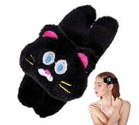 Cat Hair Clips for Women, Plush Hair Clip | Non-slip Hair Clip | Small Cat Bows Cat Bows, Plush Animal Hair Clips for Women