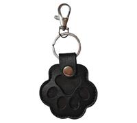 Cat Hair Collector Bottle - Cute Paw Shape Leather Accessory, Pet Hair Storage - Perfect for Dog Cat Lovers, Memory Keeping, Bag Pendant