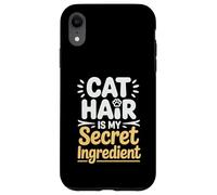 Cat Hair Is My Secret Ingredient Baking Kitchen Baker Case for iPhone XR
