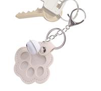 Cat Hair Key Chain - Cat Paw Shaped Pet Hair Storage Key Chain - Pendant Bag Charm for Women Men Kids Students Animal Lovers Purse Travel Car Holiday Birthday