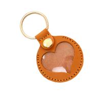 Cat Hair Key Chain, Dog Hair Keepsake Keyring, Pendant Memorial Heart Shape Key Chain for Backpack Men Purse Charm Bag Women Collection