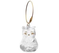 Cat Hair Keychains, Pet Storage Box Pendant Memorial, Personalized Keepsake Accessory on Animal Lovers, Souvenir Gift for Girls Boys Women Teens Youth Friendship Memory Jewelry Collection