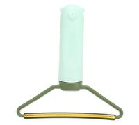 Cat Hair Remover Two-Sided Lint Shaver Portable Cleaning Tool for Furniture and Clothes Material Plastic Copper (Green)