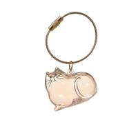 Cat Hair Storage Bottle Pet Fur and Hair Keepsake Bottle Keyring for Collecting Cats Dogs Hair Pet Memorial Gifts Keepsakes, Pet Loss Gifts, Dog Cat Memorial Gifts for Loss of Dog Cat 1pcs
