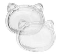 Cat Hair Storage Box, Pet Hair Keepsake, Transparent Acrylic Memory Pendant, Smooth And Sturdy Finish, Heart Felt Memorial Piece, 3.5x2.8x2cm, For Cherished Pet Remembrance