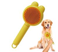 Cat Hair Straightener Brush for Cats - Pet Hair Removal Tool, Long Hair Cat Brush, Anti-Lost Brush for Cats and Dogs, Smooth Brush for Pets