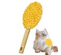 Cat Hairbrush Durian Shape Soft Massage Points Reducing Hairballs Shedding