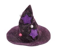 Cat Halloween Costume - Cat Cloak and Witch Hat, Soft Halloween Dog Outfit | Wizard Costume for Cats and Dogs, Comfortable Pet Costume for Small to Medium Breeds, Fun and Festive Halloween Apparel