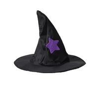 Cat Halloween Costume - Enchanting Witch Pet Costume | Cat Witch Costumie | Adorable Wiitch Hat And Wizard Cloak Costum Suitable For Halloween Parties, Pet Photo Shoots & Spooky Celebrations