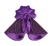 Cat Halloween Costume - Skin-Friendly Cat Cloak with Witch Hat, Halloween Dog Clothes | Comfortable Cat Wizard Outfit, Witch Costume for Small to Medium Cats and Dogs, Perfect Pet Halloween Apparel