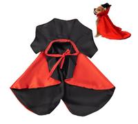 Cat Halloween Costumes Adjustable Red Black Vampire Cosplay Cape