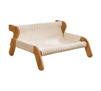 AWHAO Cat Hammock Bed Cats Raised Bed Large Cat Lounge Chair for Bunny Puppy Dogs
