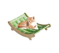 Cat Hammock Bed - Cooling Washable Cat Sofa - Pet Cushion for Living Room Office Bedroom Balcony House