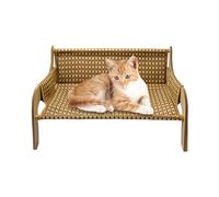 Cat Hammock Bed - Pet Couch Elevated Cat Bed Hammock,Breathable Raised Sleeping Furniture Pet Supplies for Indoor Outdoor Bedroom Living Room Summer Puppy Kitten