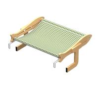 Cat Hammock - Cat Window Bed | Folding Cat Window Perch | Washable Cat Bed | Wooden Window Cat Perch Hammock | Pet Furniture for Indoor Balcony and Patio in the Indoor