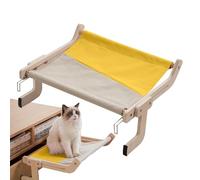 Cat Hammock for Cat Bed, Indoor Cat Bed for, Hammock for House Cats, Easy to Adjust and Assemble, Large Cat Bed Seat for Bench, Bedside Table