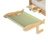 Cat Hammock on Window - Window Perch for Cats | Breathable Heavy Duty with Space Saving Wooden Frame for Kittens, Senior Pets, Patio, Headboard and Window Sill