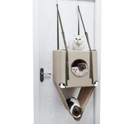 Cat Hammock Perch Bed | Double Layer Breathable Adjustable Furniture for Climbing Kitten Rest Home Dodo Animal