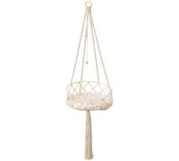 Cat Hammock Swing Set, Cotton Rope Macrame Bed, 15.7 In / 40 Cm Handwoven Hanging Boho Style, Soft Cushion For Cats Or Small Dogs, Indoor Decor