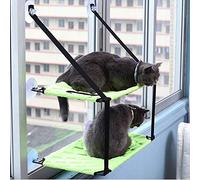 Cat Hammock Window Hanging Suction Cup Cat Litter Double Pet Bed Sucking Cat Hammock 59X33X70cm